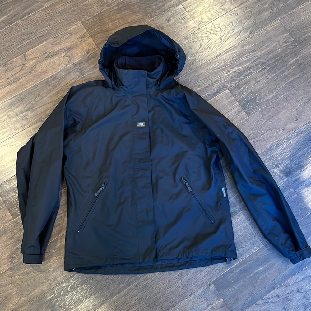 Helly Hansen Black Shell wind, rain, snow  | L
